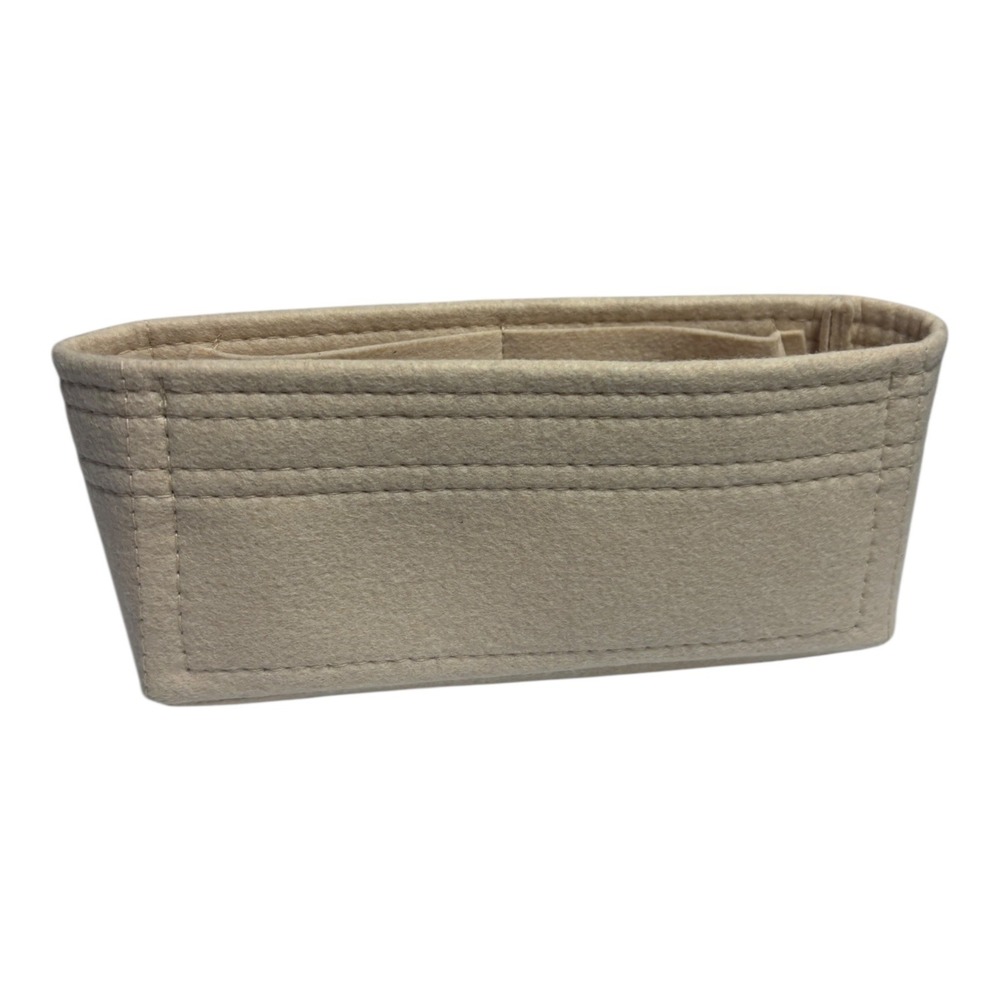 Zoomoni Premium Felt Bag Organizer for Saint Laurent Lou Camera Bag Tan Handmade